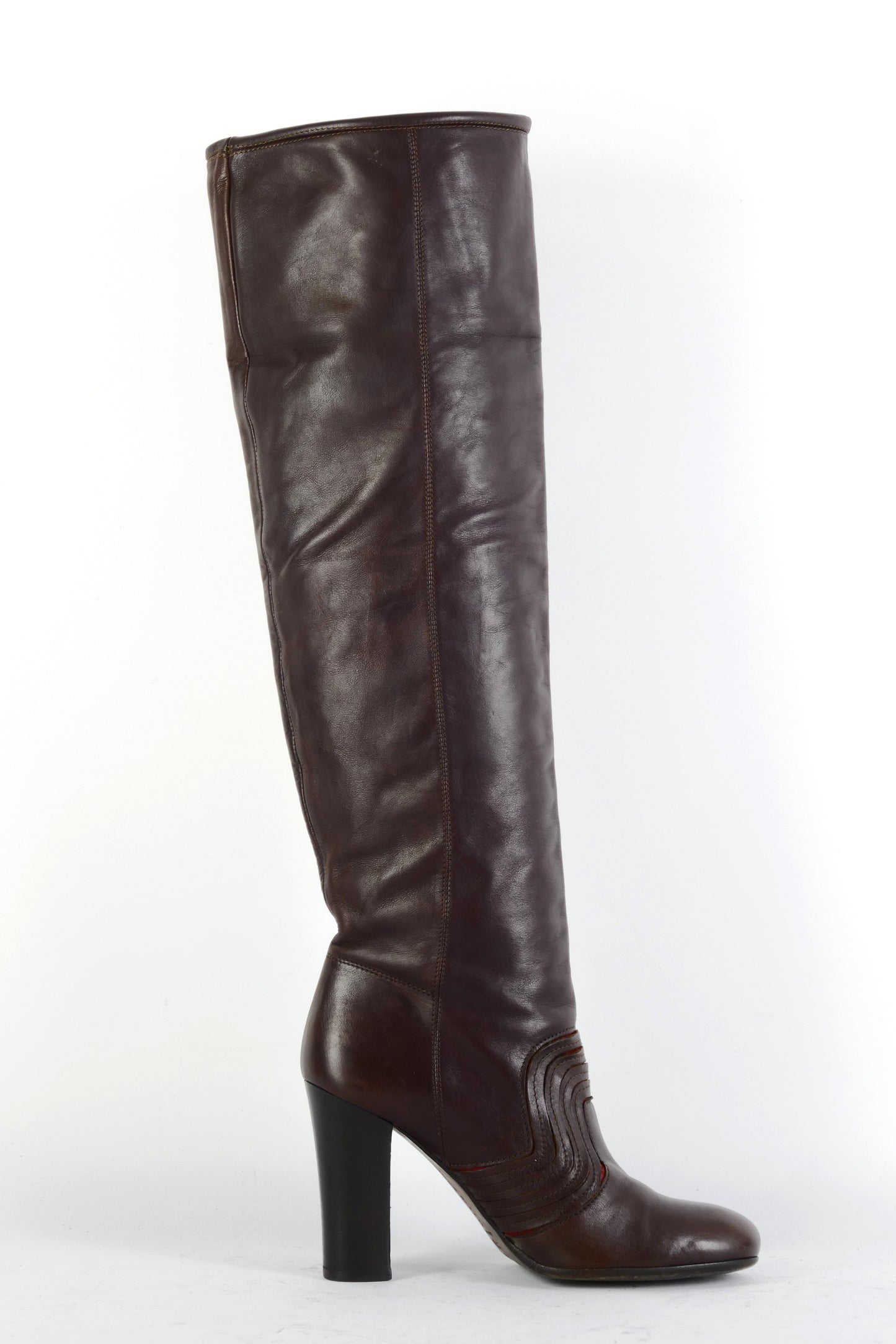 BUUTS Miss Sixty Stiefel Leder dunkelbraun 225045-3