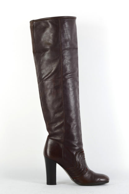 BUUTS Miss Sixty Stiefel Leder dunkelbraun 225045-3