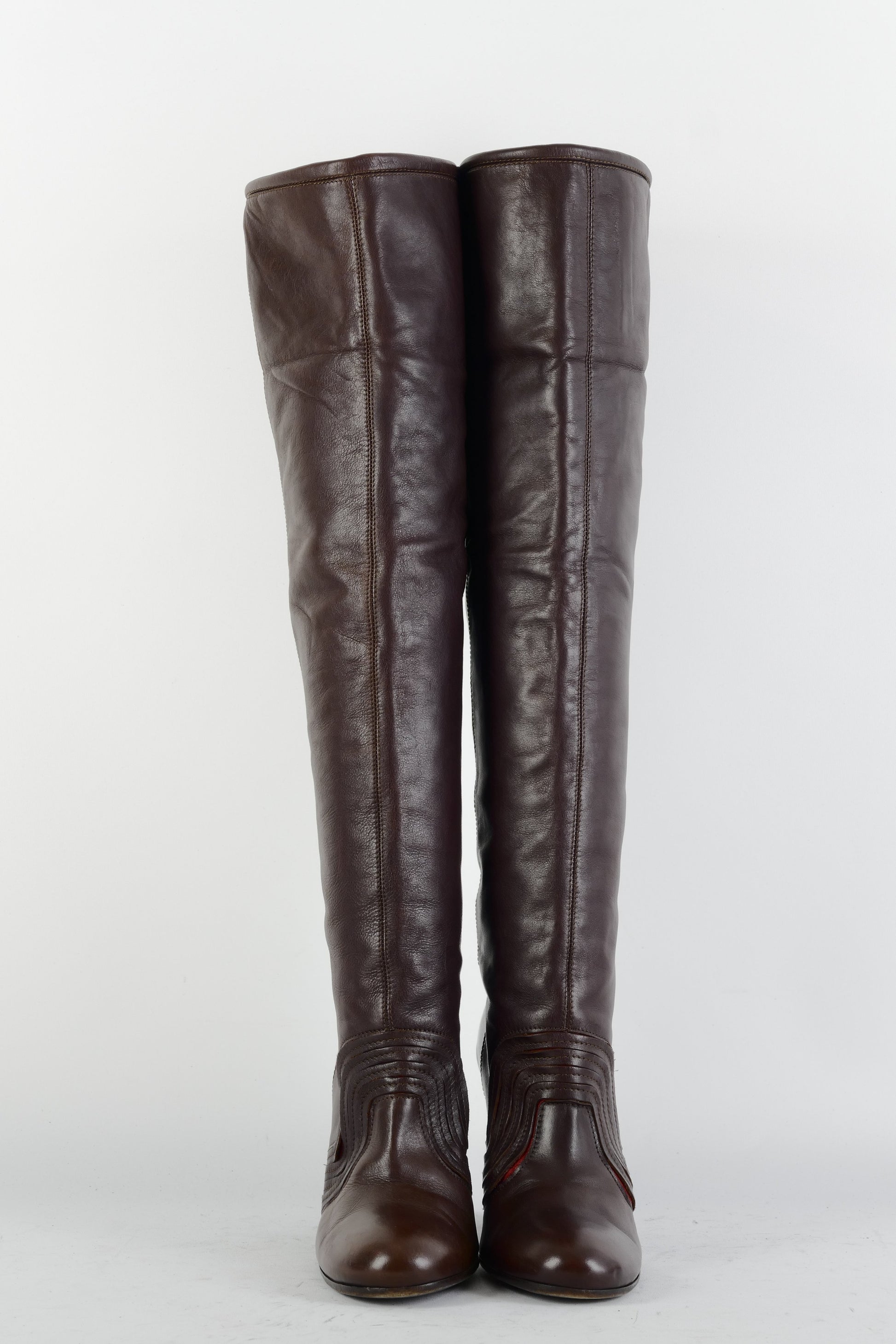 BUUTS Miss Sixty Stiefel Leder dunkelbraun 225045-4