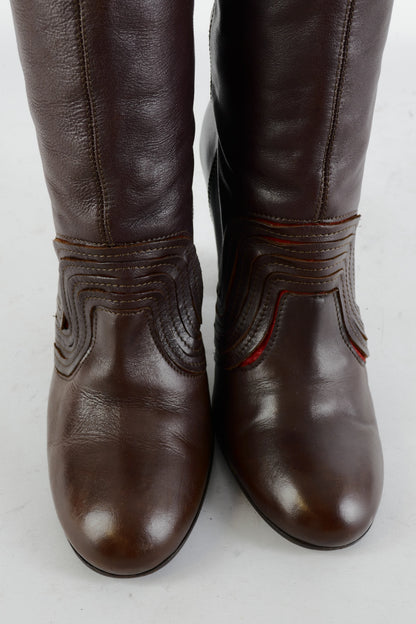 BUUTS Miss Sixty Stiefel Leder dunkelbraun 225045-7
