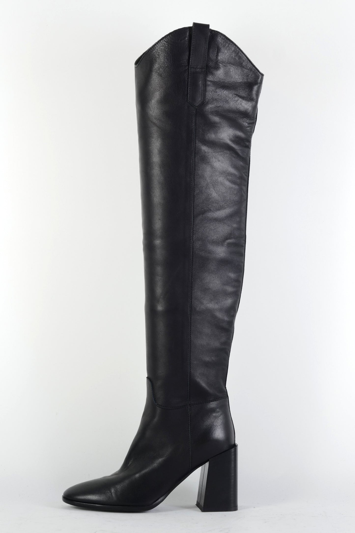 BUUTS Furla Hohe Stiefel Leder schwarz 225047-1