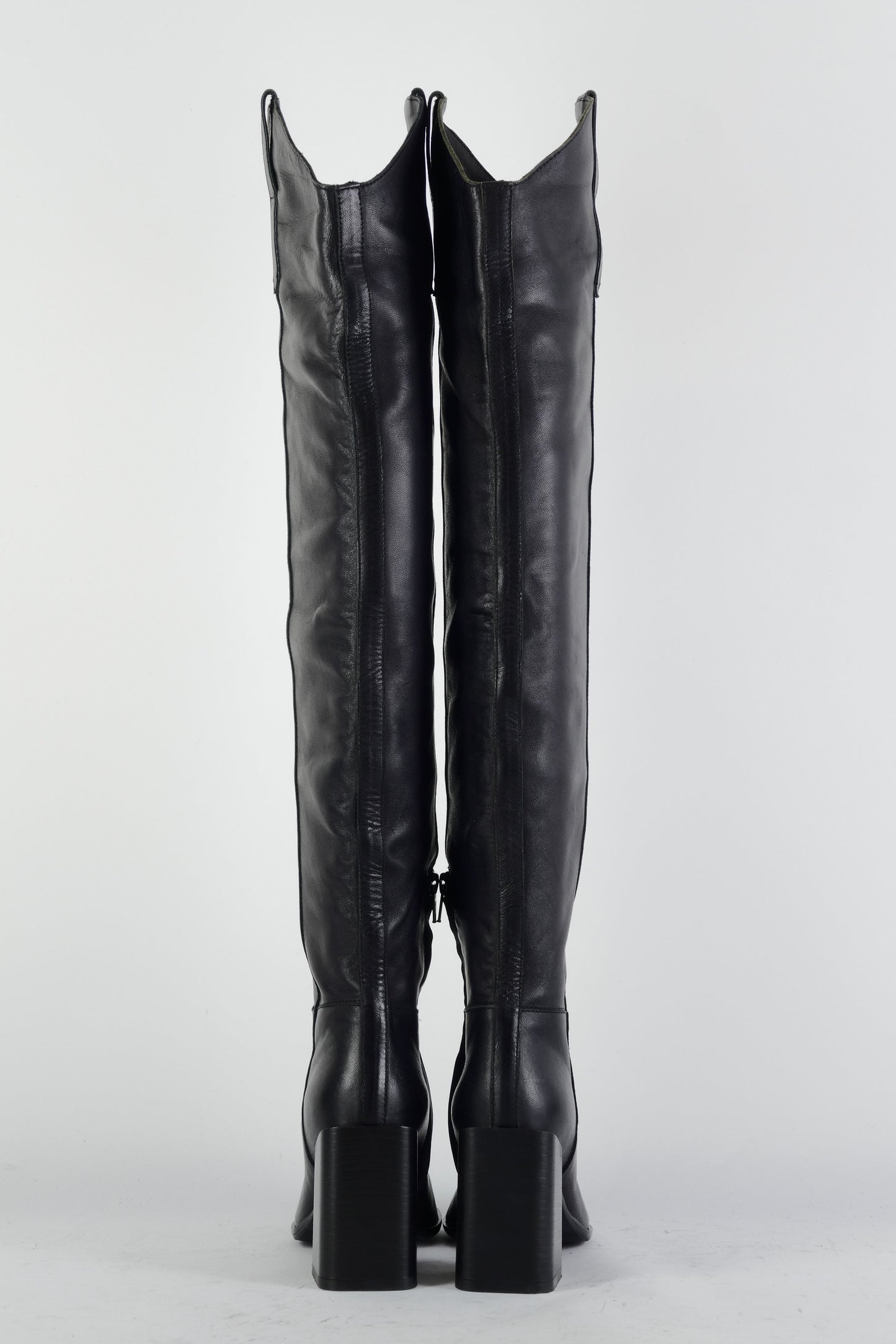 BUUTS Furla Hohe Stiefel Leder schwarz 225047-5