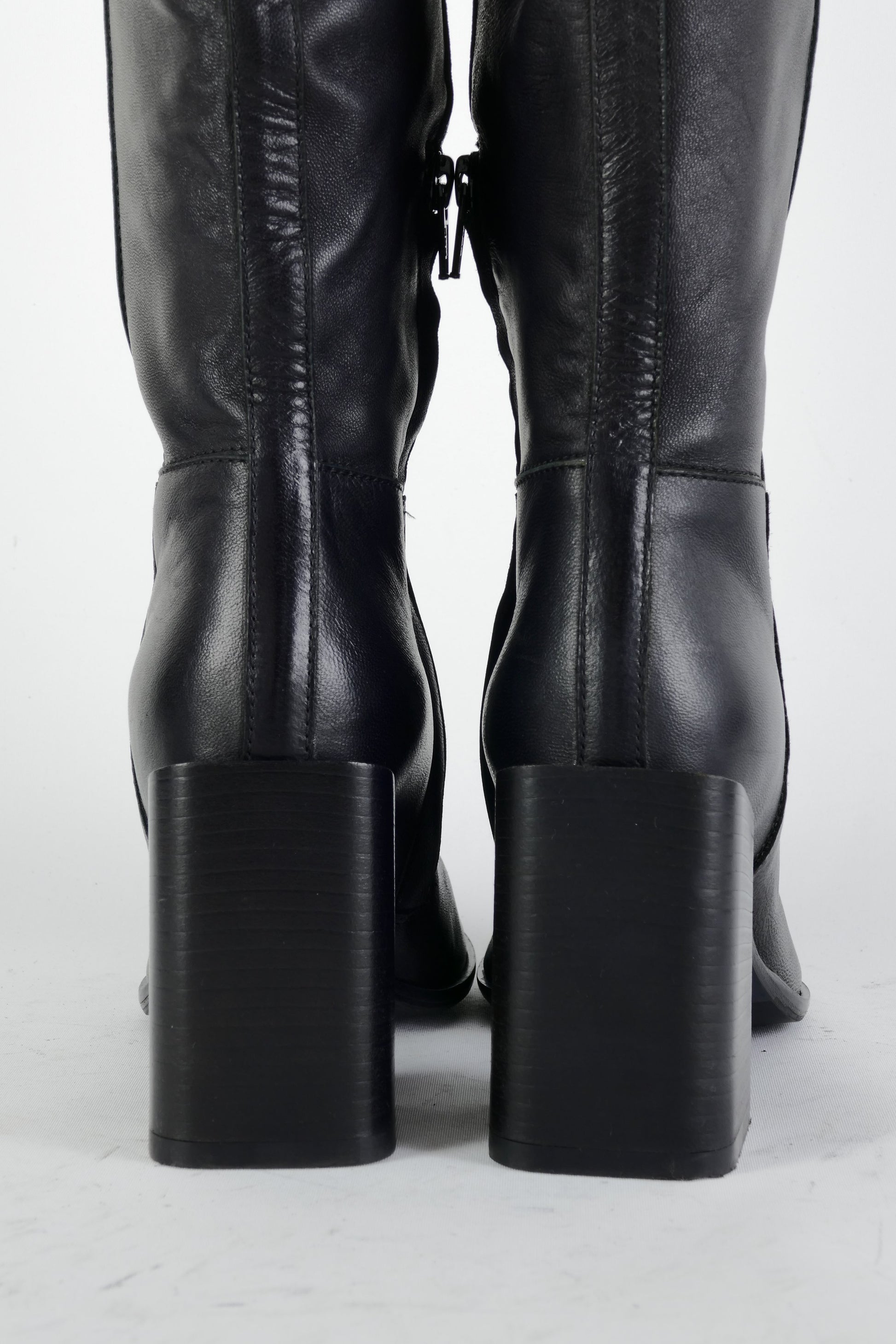 BUUTS Furla Hohe Stiefel Leder schwarz 225047-6