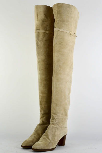 BUUTS Piccolo Vintage-Stiefel Wildleder beige 225052-2