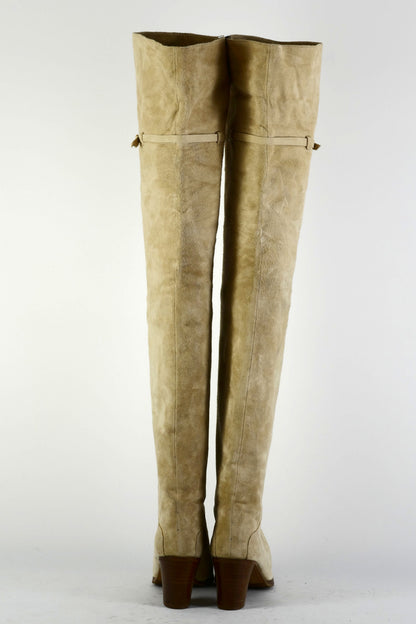 BUUTS Piccolo Vintage-Stiefel Wildleder beige 225052-5