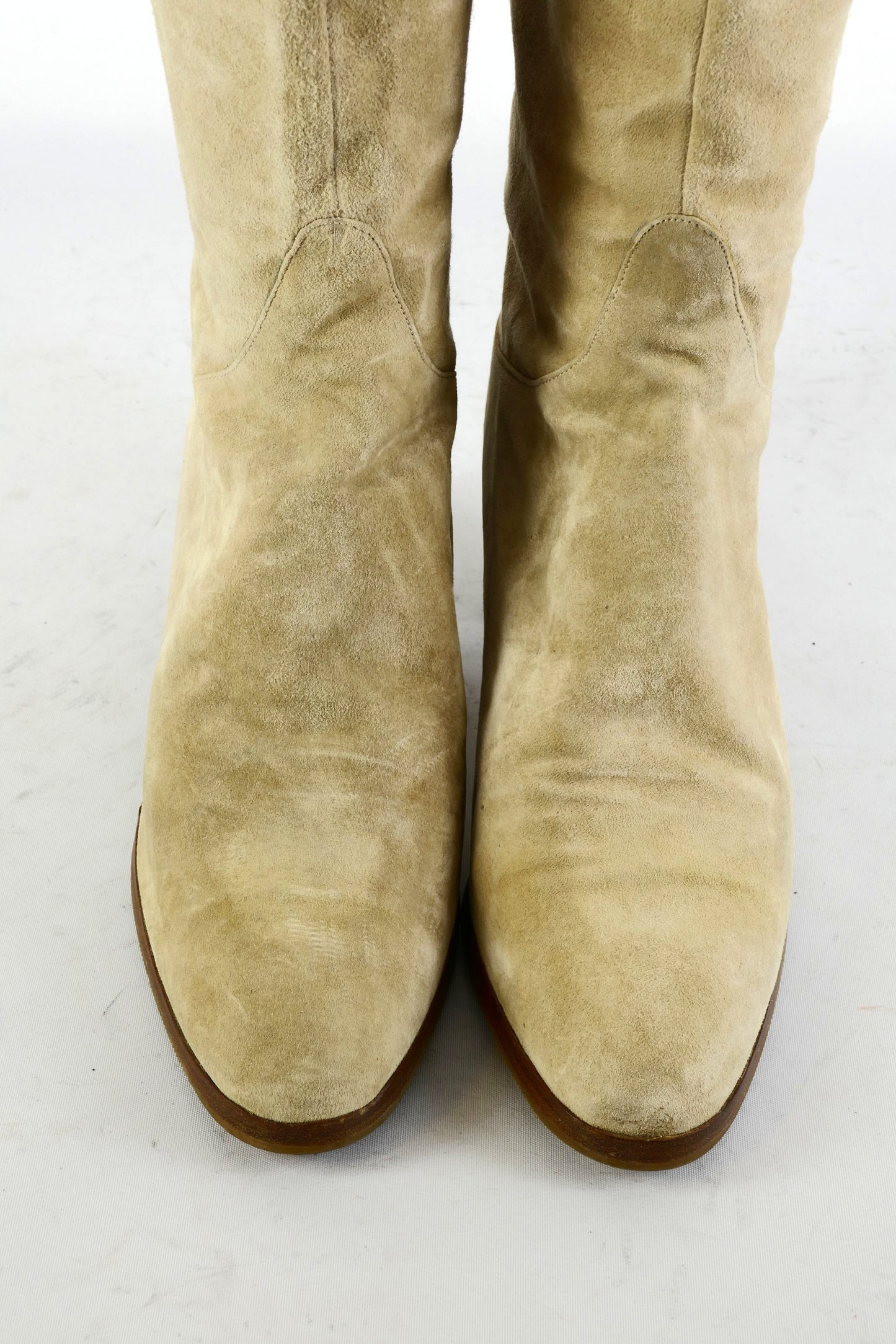 BUUTS Piccolo Vintage-Stiefel Wildleder beige 225052-7