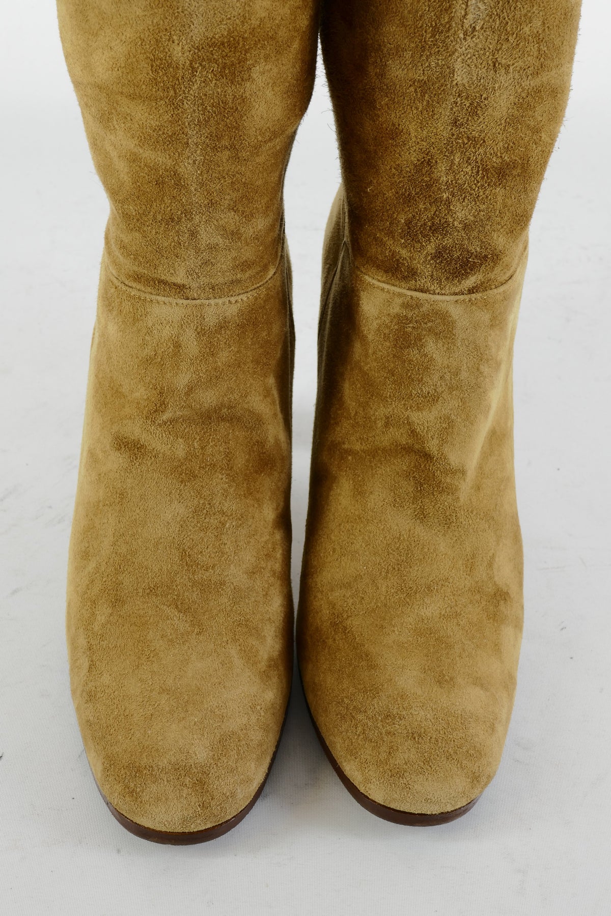 BUUTS Sonja Moden Vintage-Stiefel Wildleder cognac 225053-7