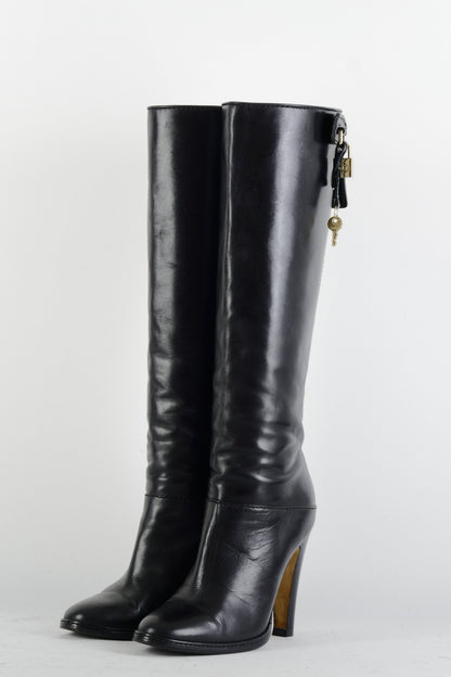 BUUTS Dolce&Gabbana Stiefel Leder schwarz 225060-2