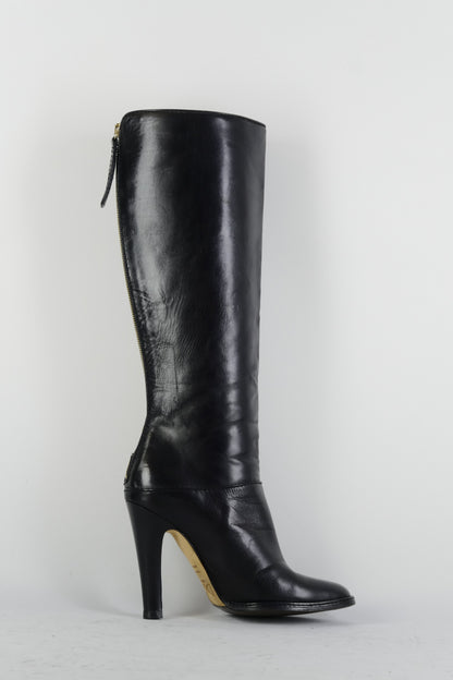 BUUTS Dolce&Gabbana Stiefel Leder schwarz 225060-3