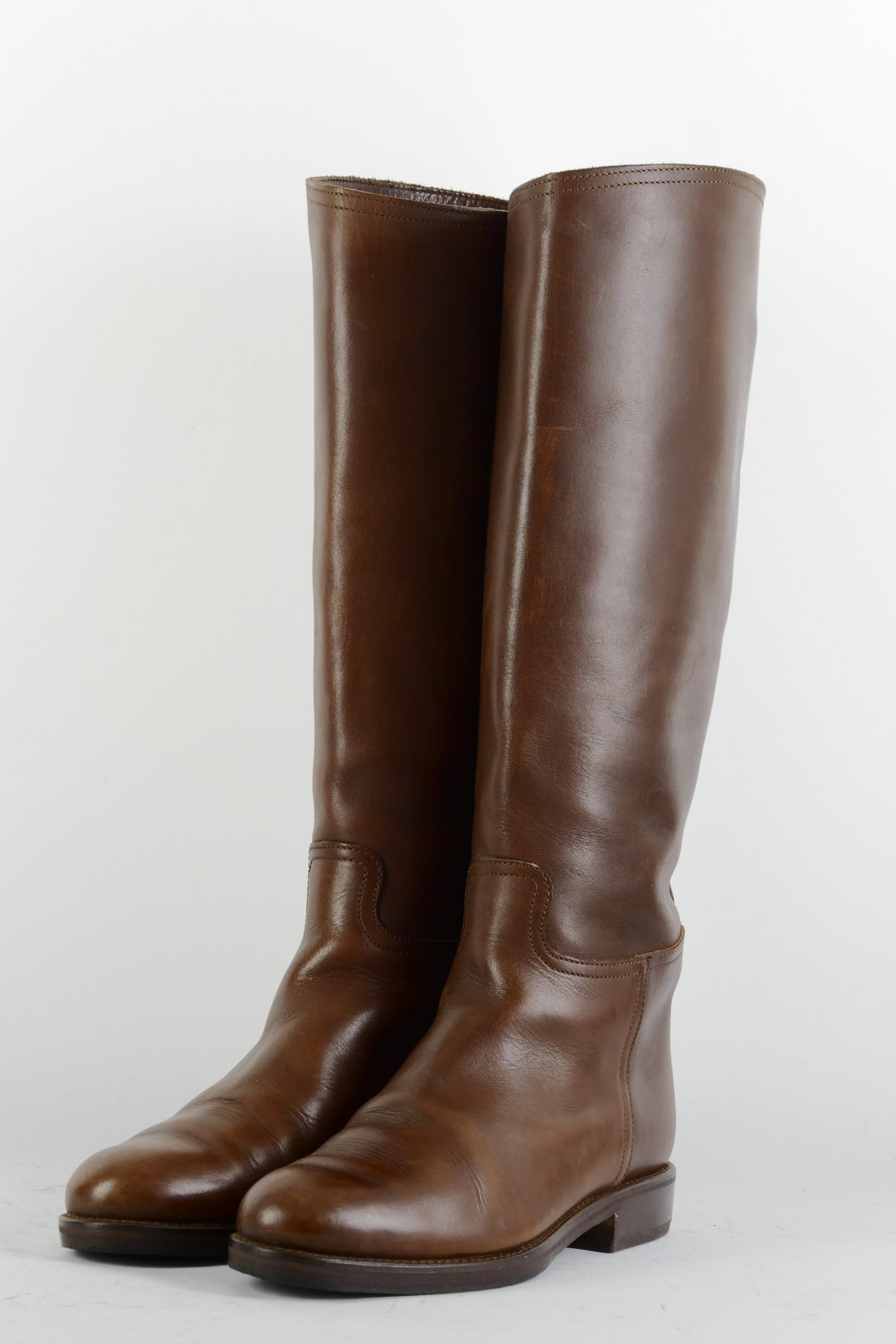 BUUTS Bally Stiefel Leder kastanie 225061-2