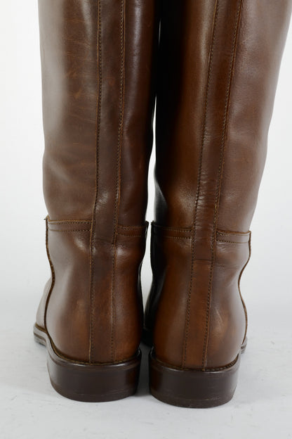 BUUTS Bally Stiefel Leder kastanie 225061-6