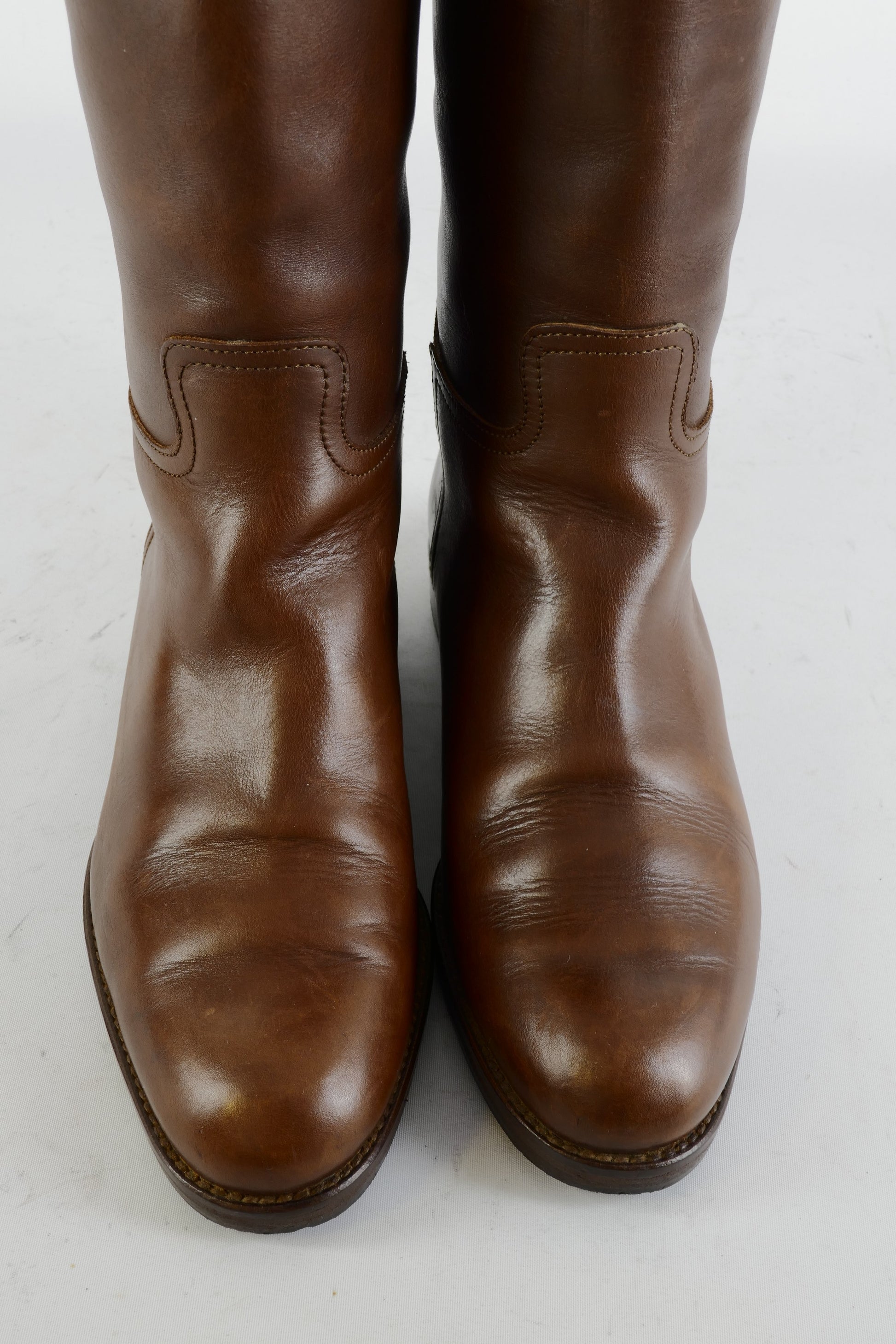 BUUTS Bally Stiefel Leder kastanie 225061-7