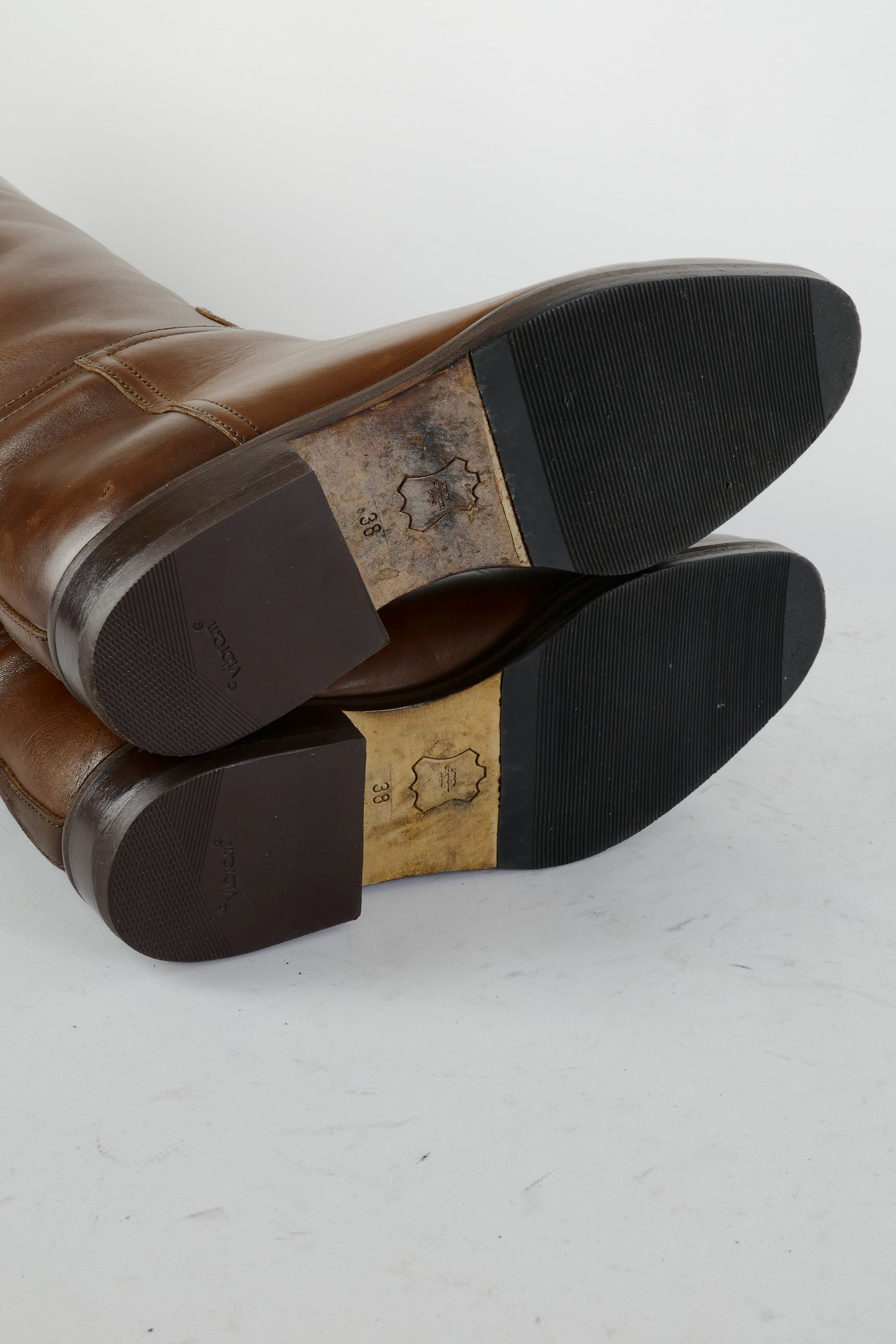 BUUTS Bally Stiefel Leder kastanie 225061-8