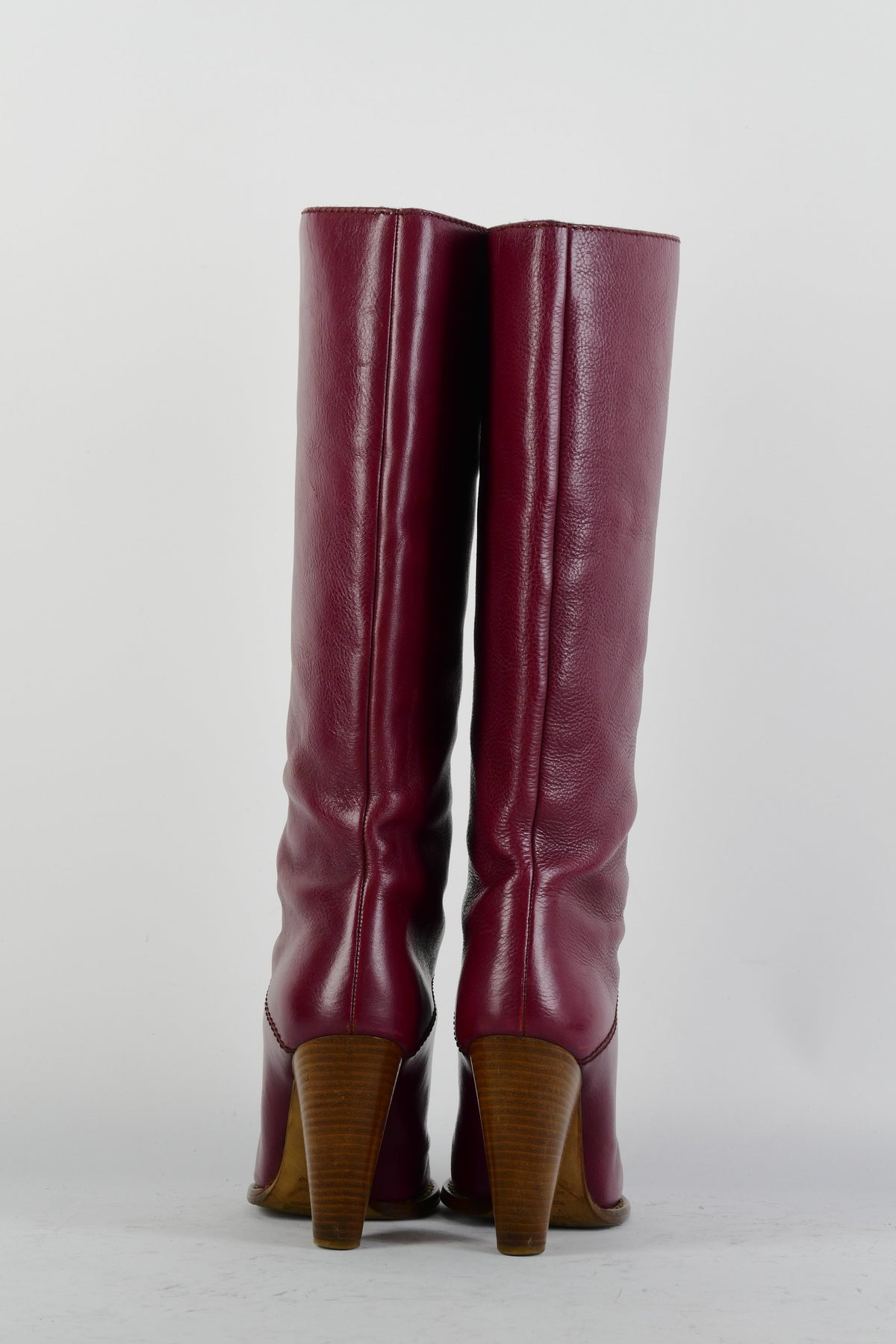 BUUTS Dolce&Gabbana Stiefel Leder bordeaux 225062-5