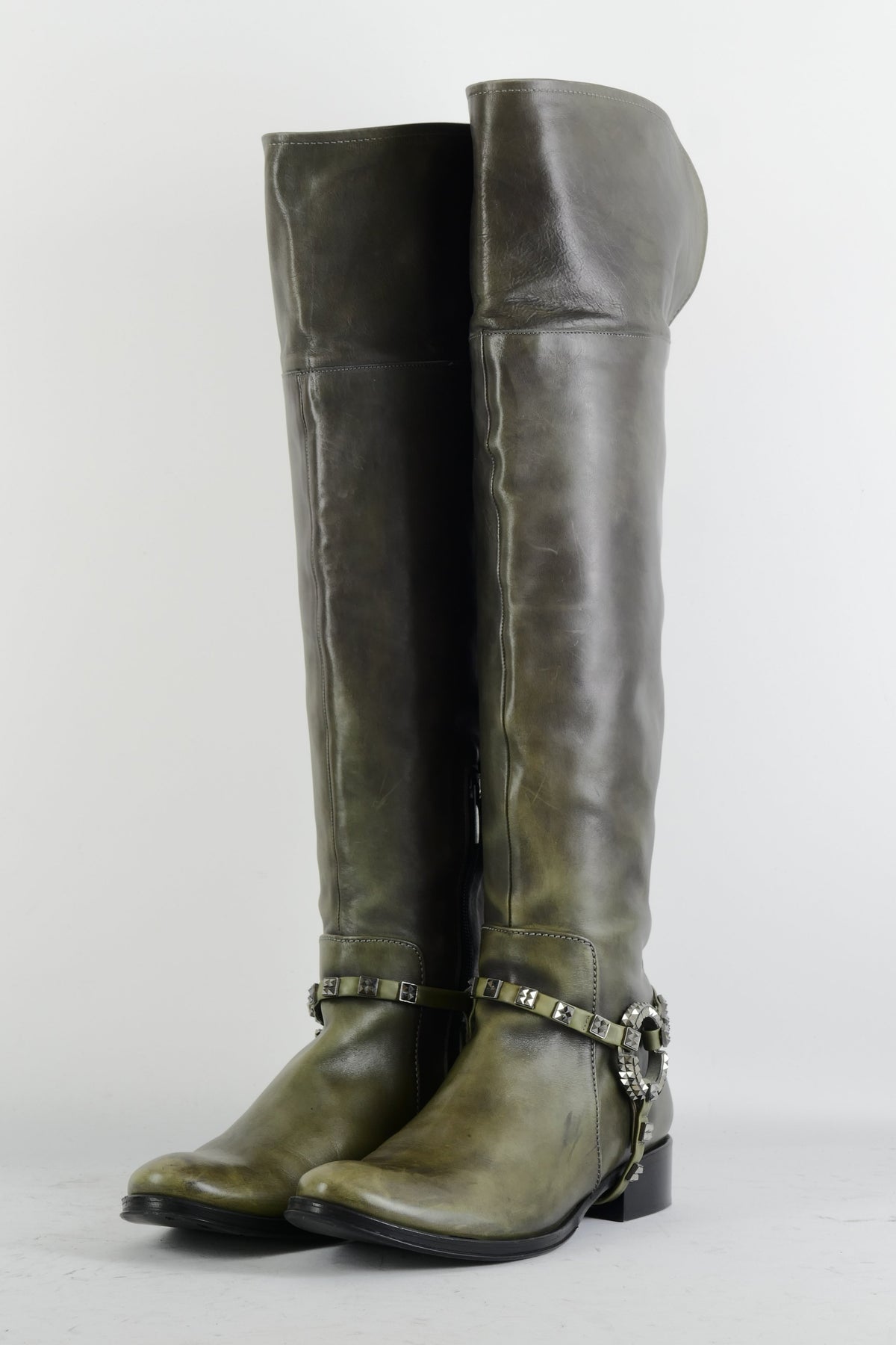 BUUTS Luis Onofre Hohe Stiefel Leder grau 225063-2