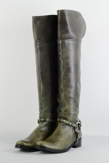 BUUTS Luis Onofre Hohe Stiefel Leder grau 225063-2