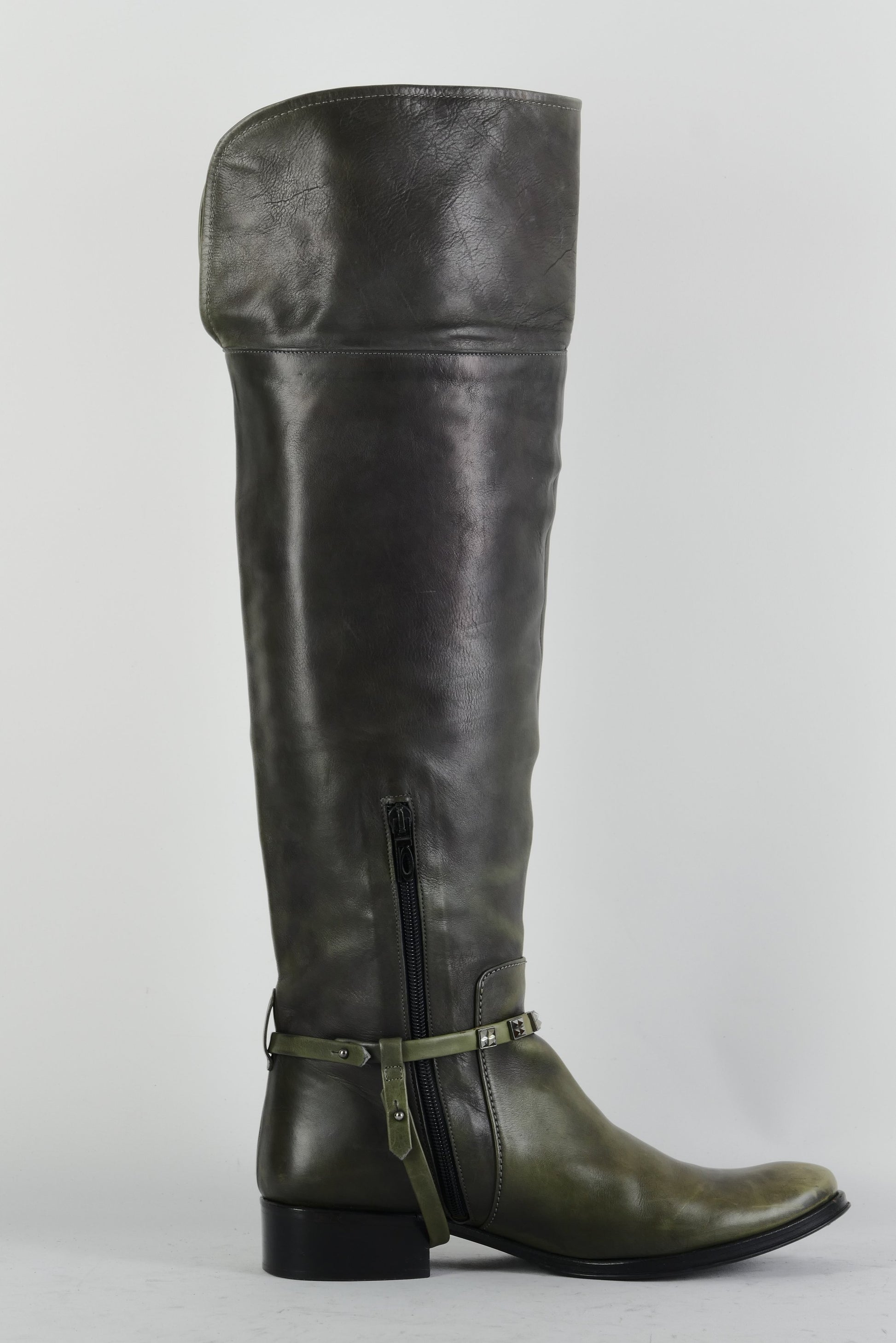 BUUTS Luis Onofre Hohe Stiefel Leder grau 225063-3