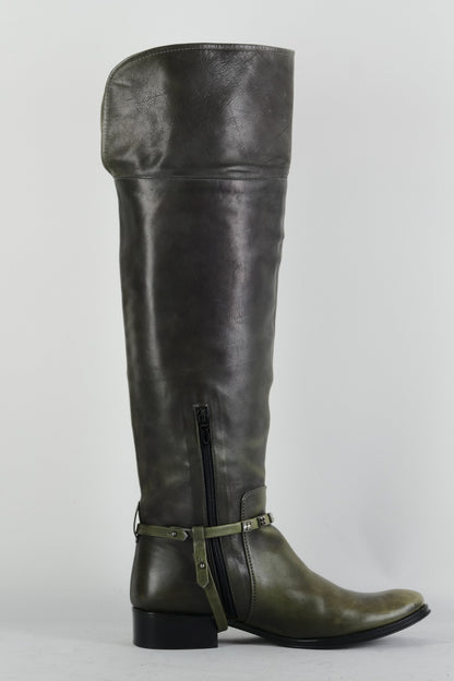 BUUTS Luis Onofre Hohe Stiefel Leder grau 225063-3