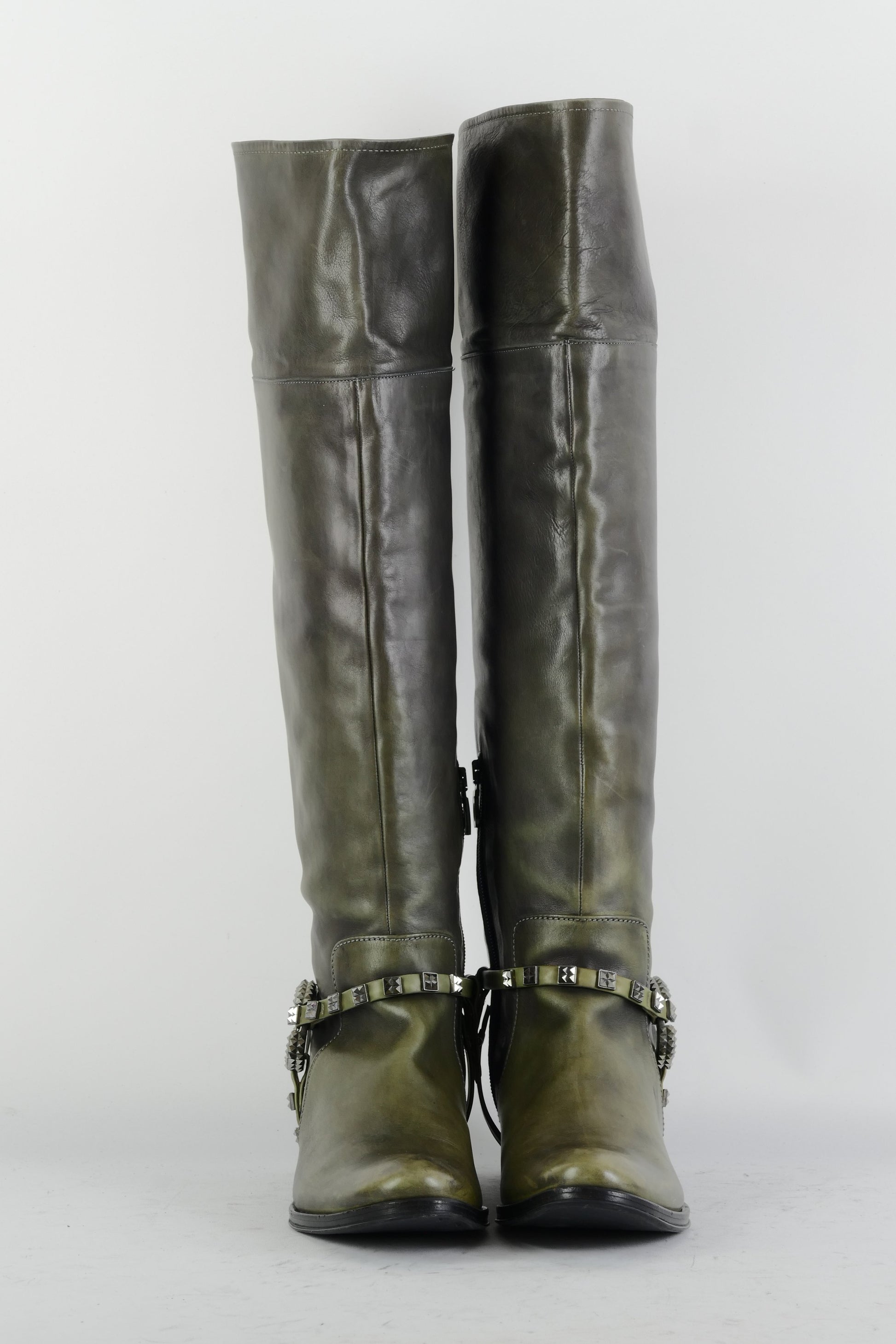 BUUTS Luis Onofre Hohe Stiefel Leder grau 225063-4