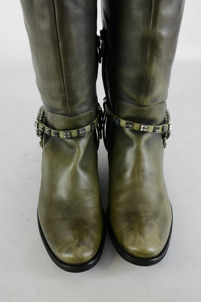 BUUTS Luis Onofre Hohe Stiefel Leder grau 225063-7