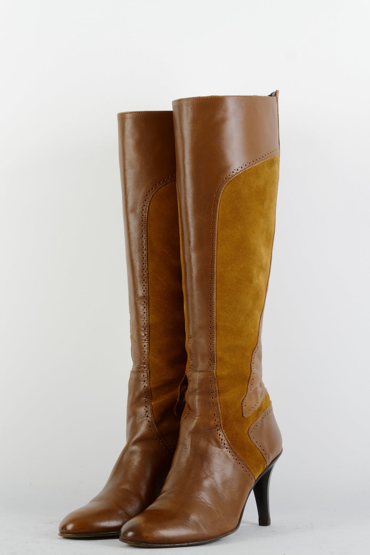 BUUTS Aigner Stiefel Leder cognac 225064-2