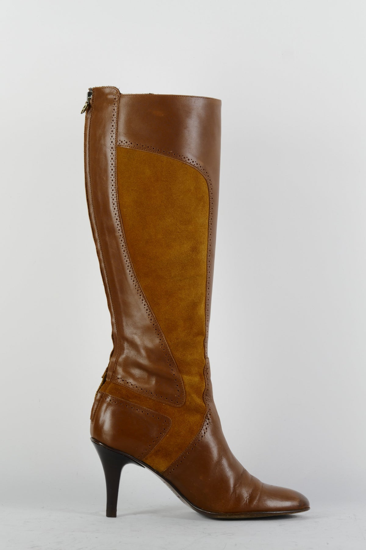 BUUTS Aigner Stiefel Leder cognac 225064-3
