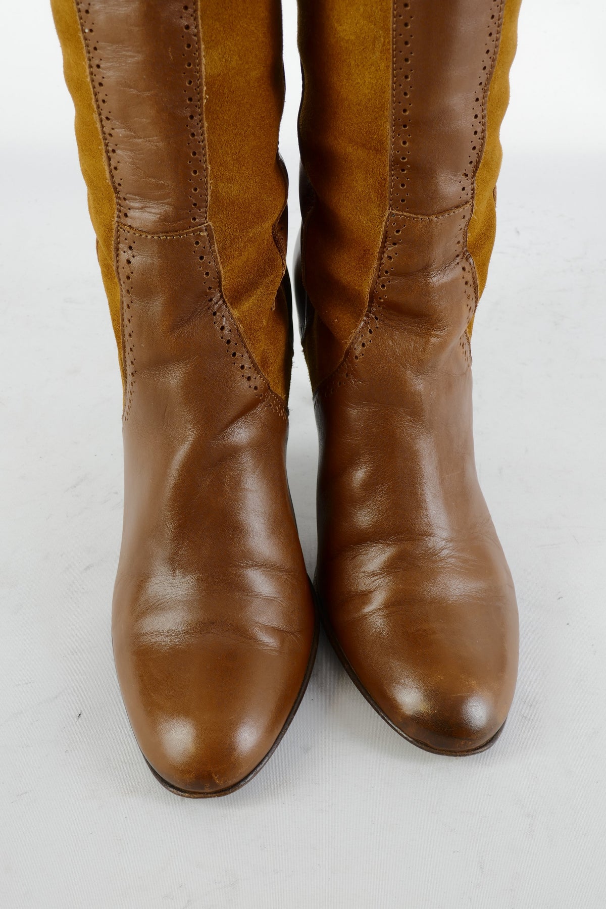 BUUTS Aigner Stiefel Leder cognac 225064-7
