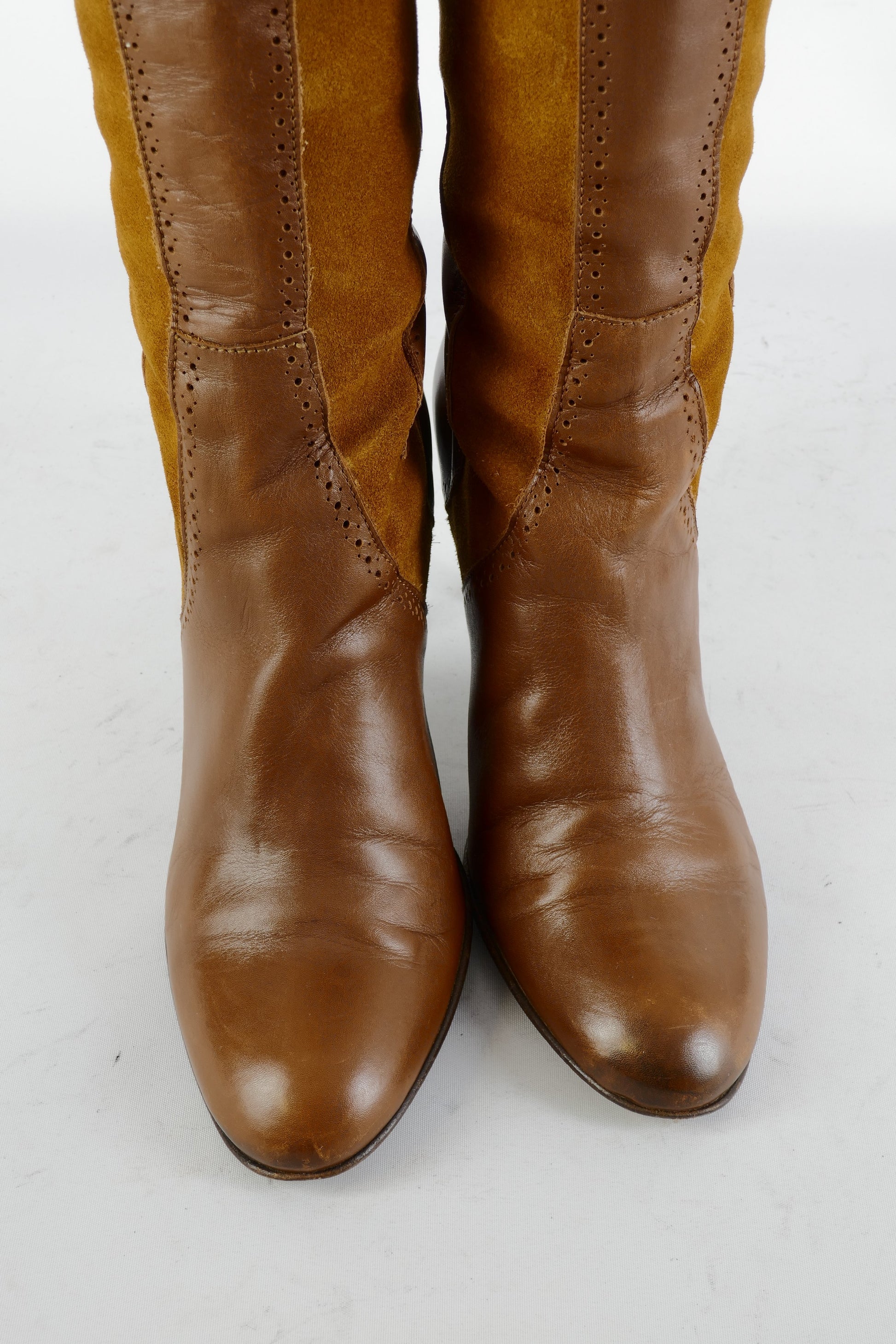 BUUTS Aigner Stiefel Leder cognac 225064-7