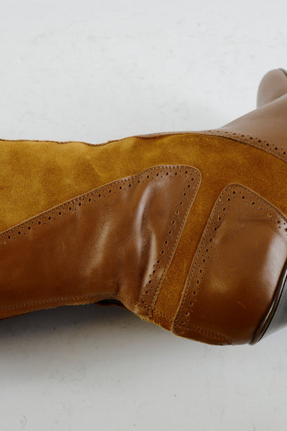 BUUTS Aigner Stiefel Leder cognac 225064-9