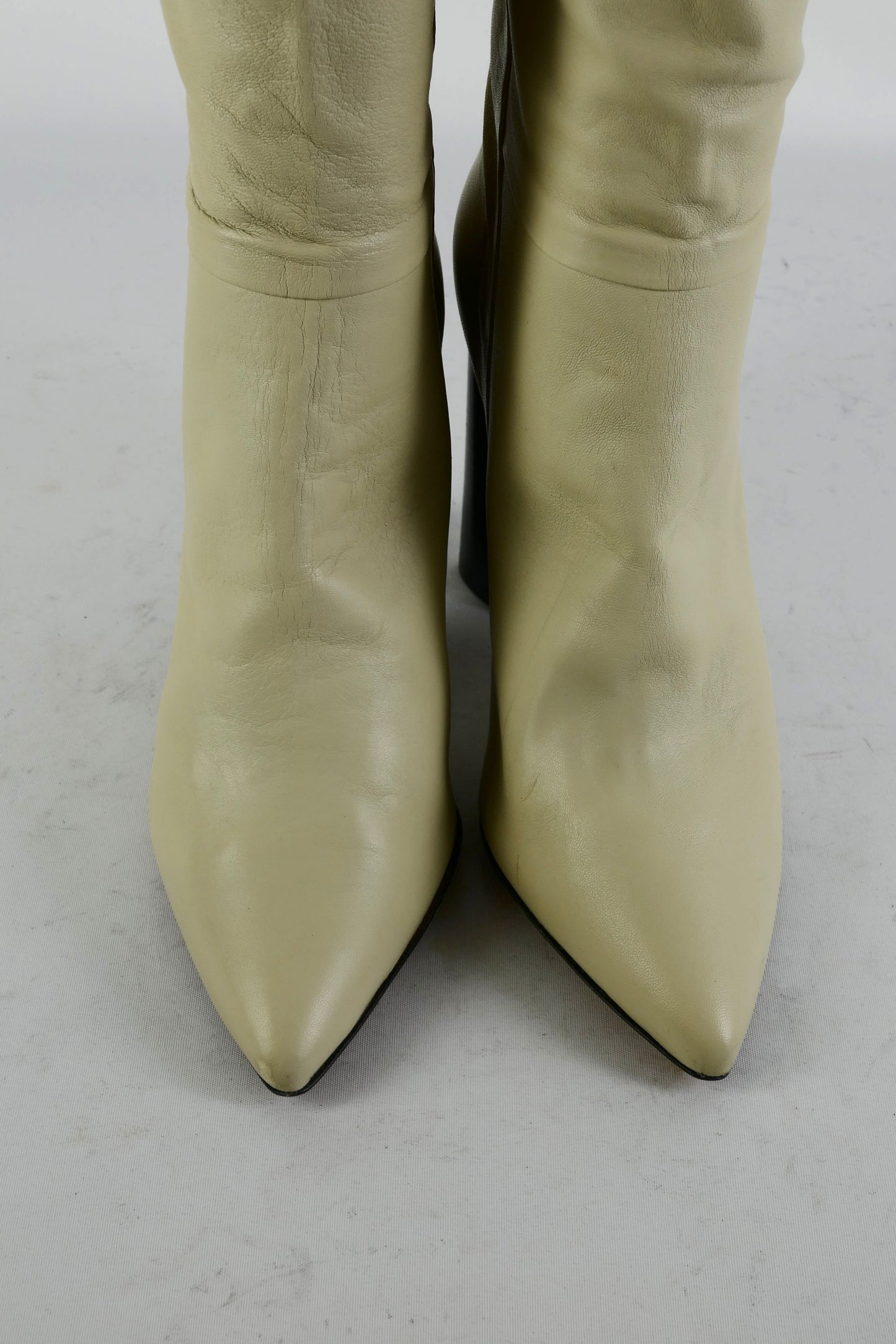 BUUTS Iro Overknees Leder creme 225065-7