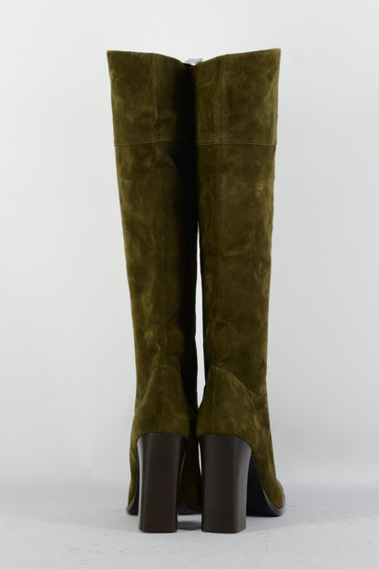 BUUTS Esposito Stiefel Wildleder oliv 225067-5