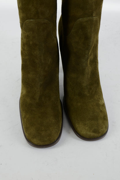 BUUTS Esposito Stiefel Wildleder oliv 225067-7