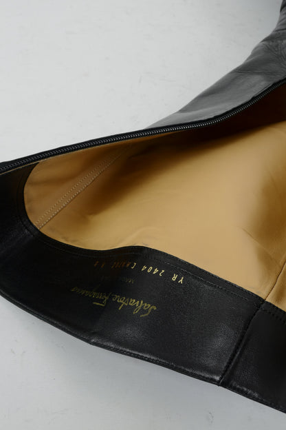 BUUTS Ferragamo Stiefel Leder schwarz 225070-10