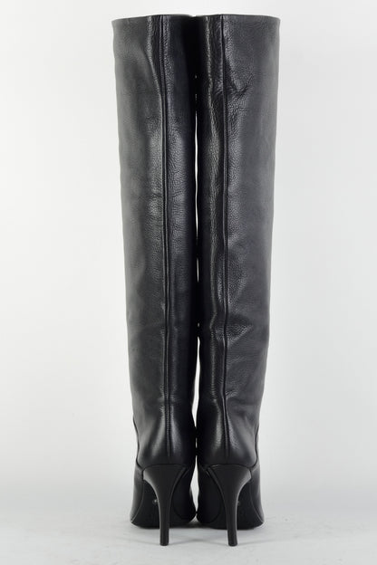 BUUTS Giuseppe Zanotti Hohe Stiefel Leder schwarz 225073-5