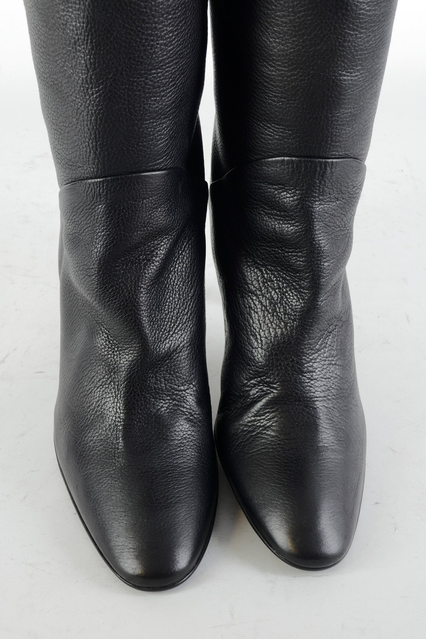 BUUTS Giuseppe Zanotti Hohe Stiefel Leder schwarz 225073-7