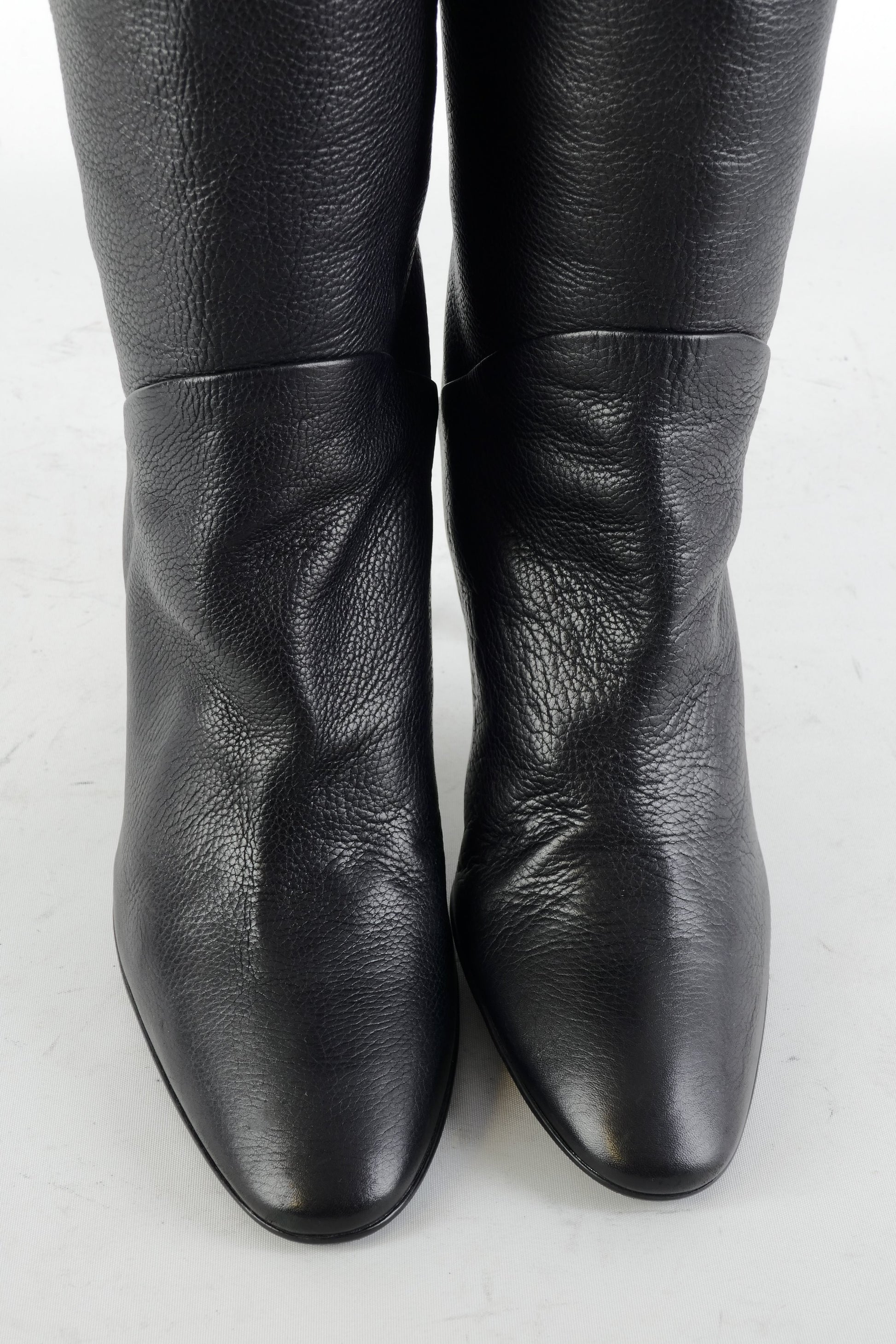 BUUTS Giuseppe Zanotti Hohe Stiefel Leder schwarz 225073-7