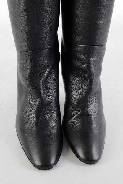 BUUTS Giuseppe Zanotti Hohe Stiefel Leder schwarz 225073-7