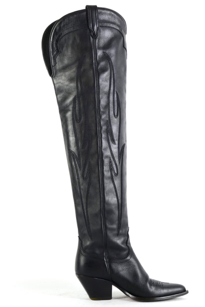 BUUTS Sonora Overknees Leder schwarz 225075-3