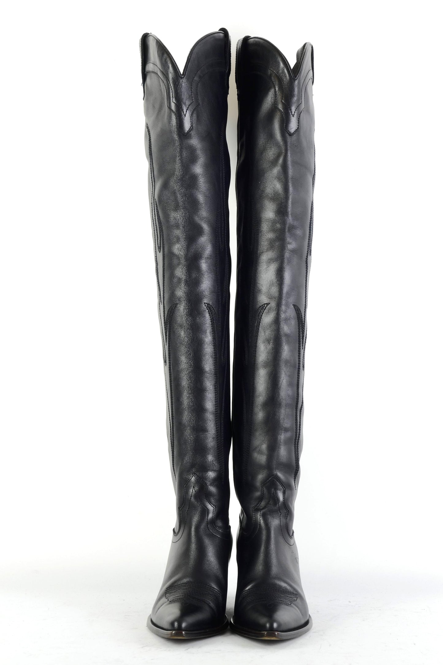 BUUTS Sonora Overknees Leder schwarz 225075-4