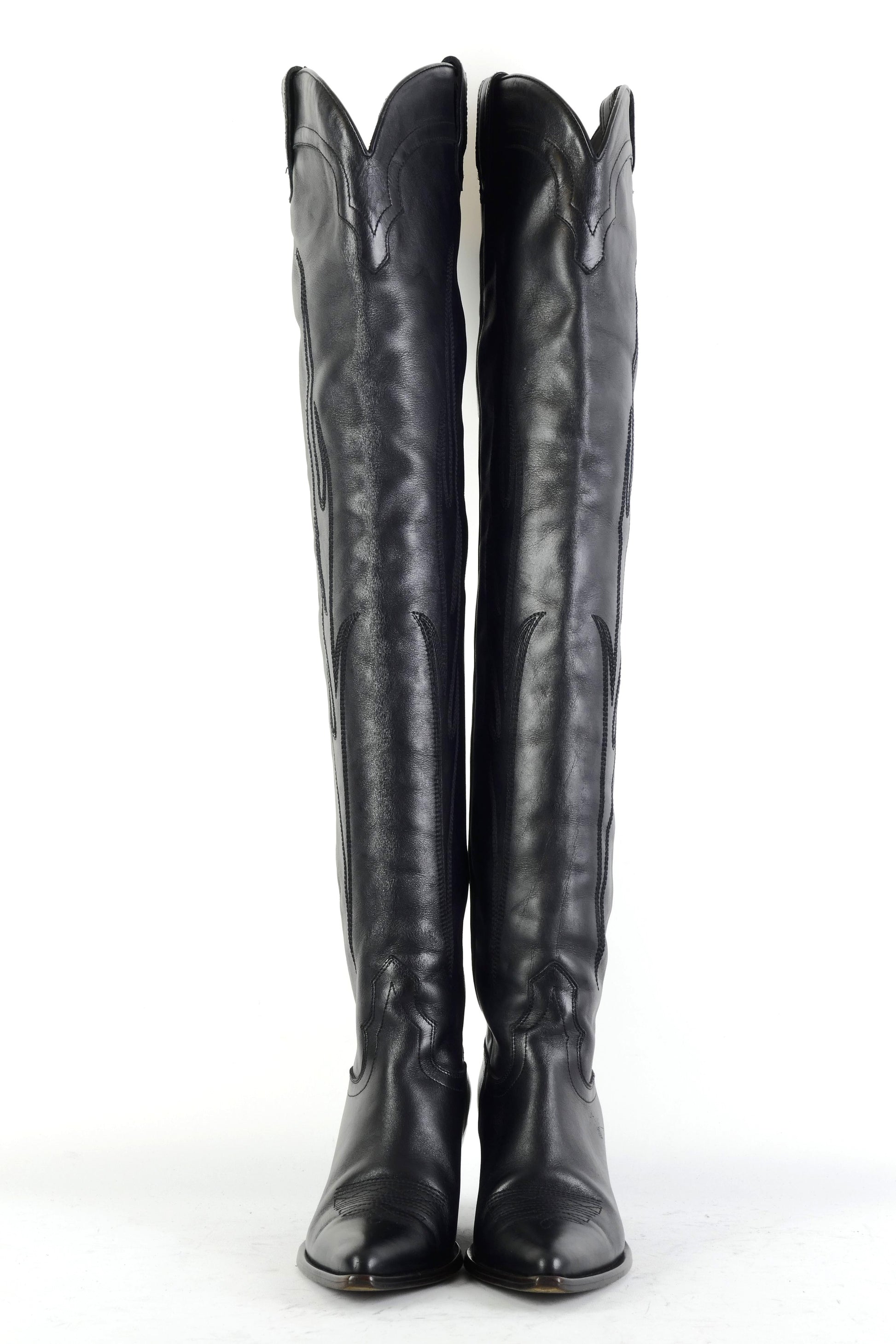 BUUTS Sonora Overknees Leder schwarz 225075-4