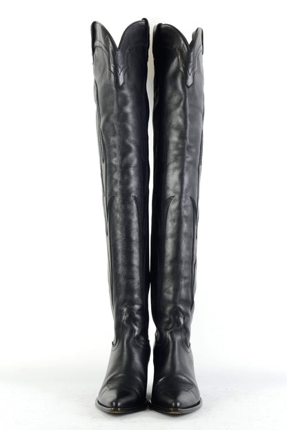 BUUTS Sonora Overknees Leder schwarz 225075-4
