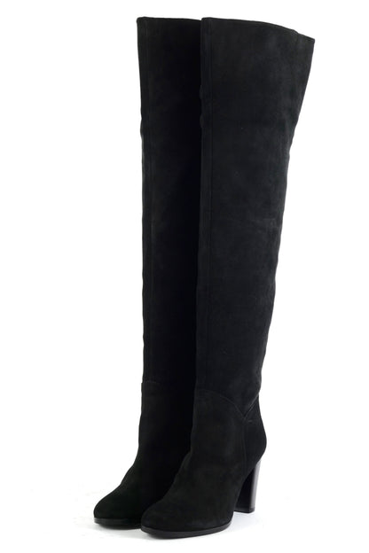 BUUTS Gerard Darel Overknees Wildleder schwarz 225077-2