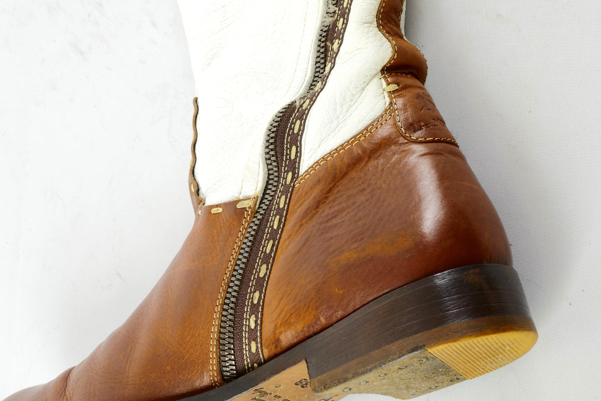 BUUTS La Martina Stiefel Leder weiß 225078-10