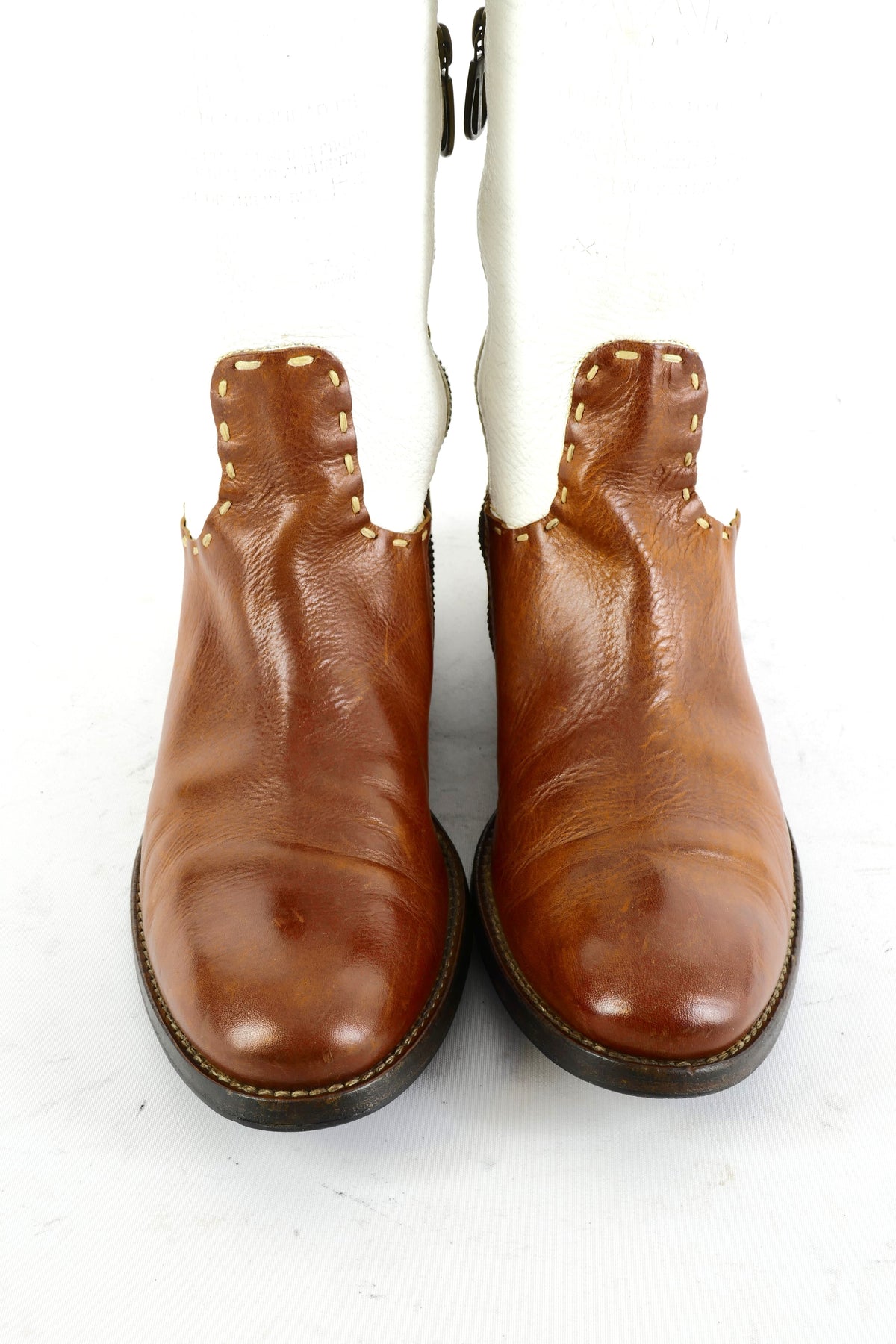 BUUTS La Martina Stiefel Leder weiß 225078-7