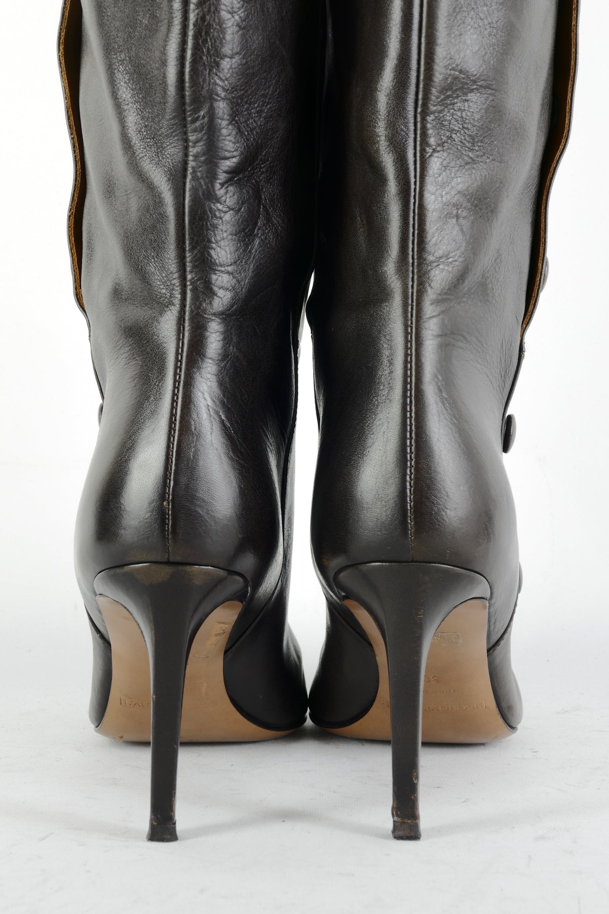BUUTS L'Autre Chose Hohe Stiefel Leder anthrazit 225079-6