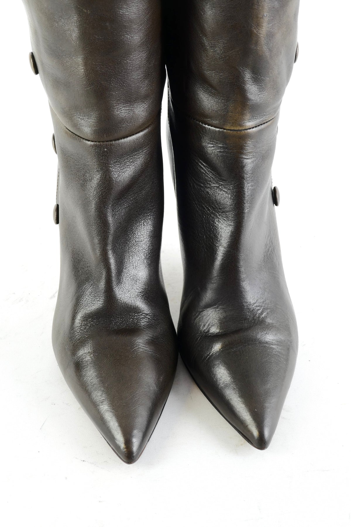 BUUTS L'Autre Chose Hohe Stiefel Leder anthrazit 225079-7