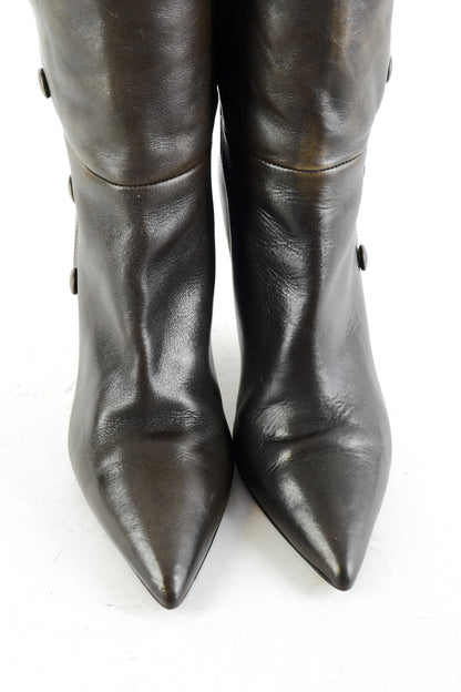 BUUTS L'Autre Chose Hohe Stiefel Leder anthrazit 225079-7