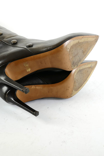 BUUTS L'Autre Chose Hohe Stiefel Leder anthrazit 225079-8