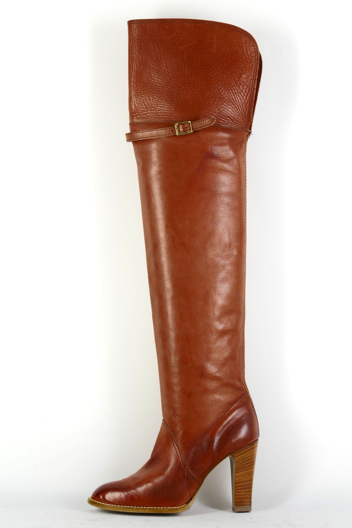 BUUTS Anita Vintage-Stiefel Leder braun 225080-1
