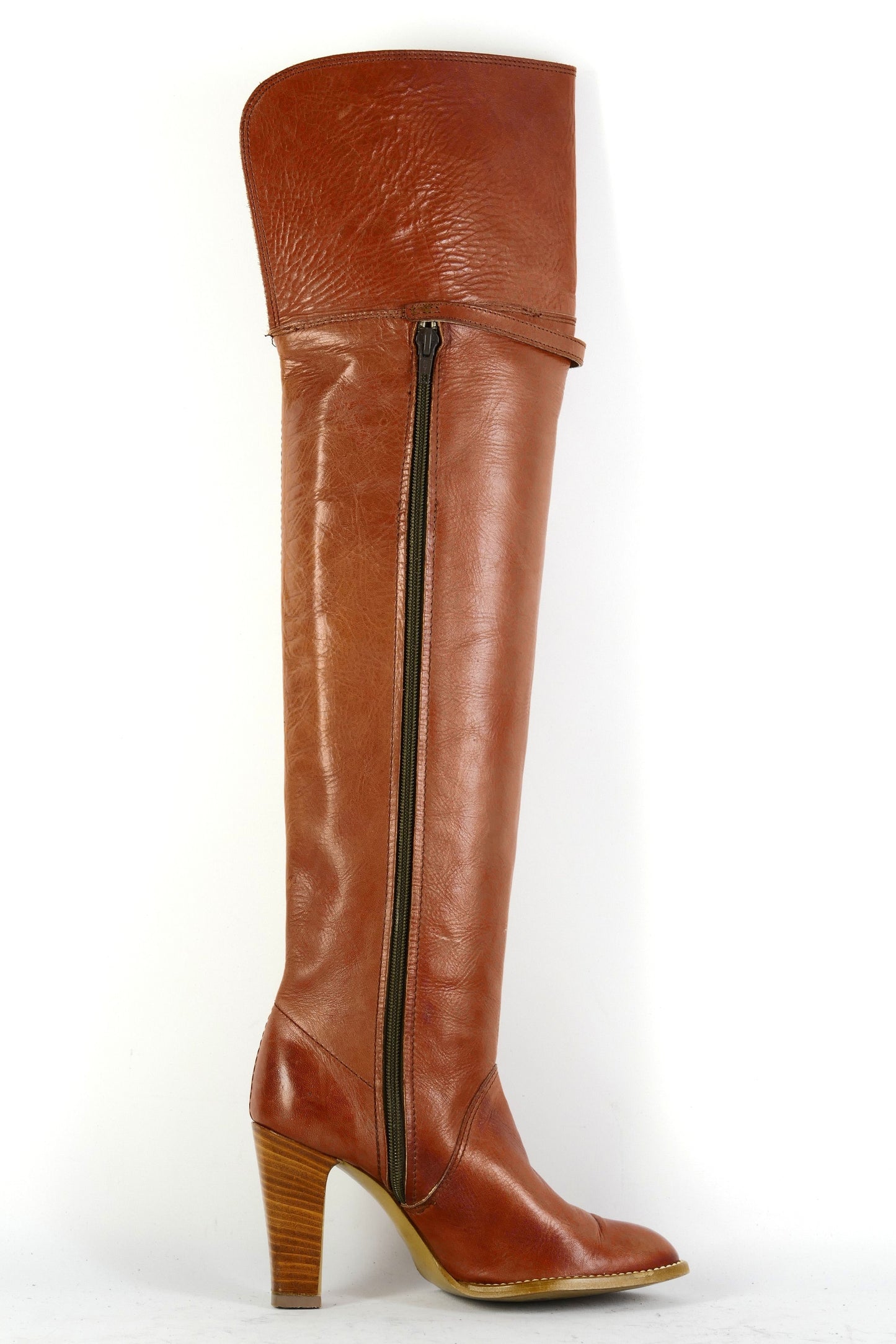 BUUTS Anita Vintage-Stiefel Leder braun 225080-3